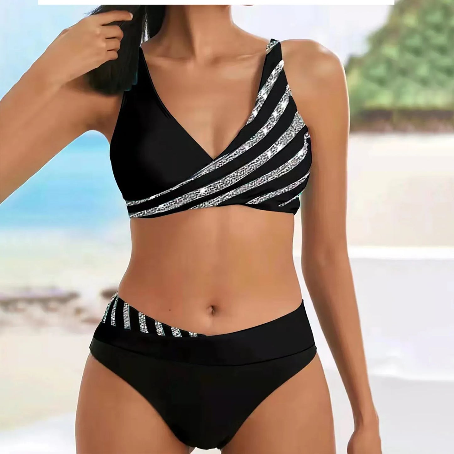 Split Sexy Bikini