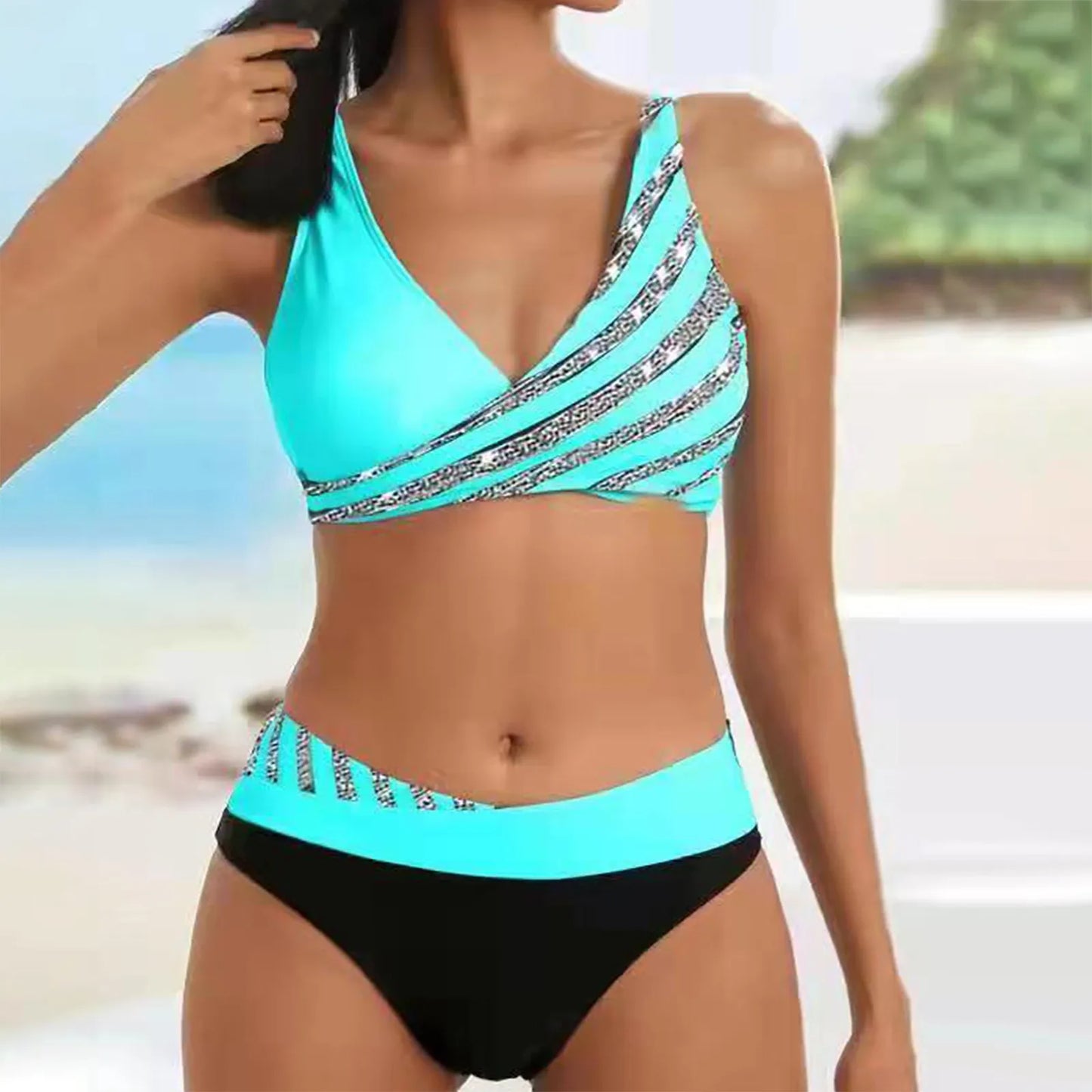 Split Sexy Bikini