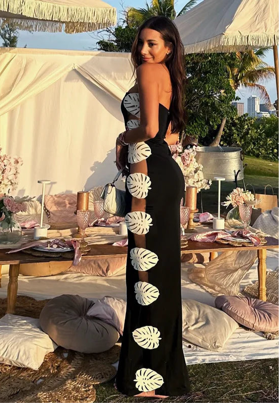 Aurella Bikini And Skirt Set